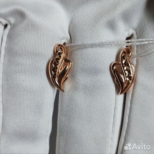 Золотые серьги