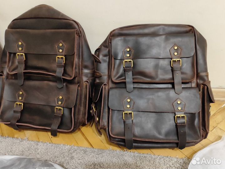 Рюкзак из натуральной кожи мужской