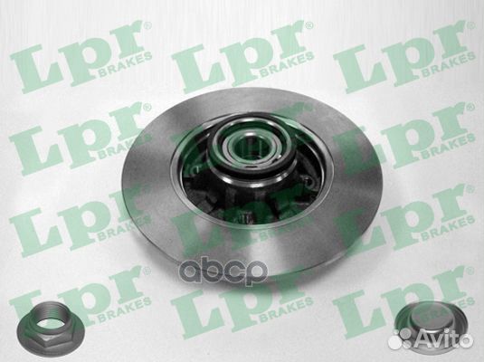 Тормозной диск P1011PCA Lpr