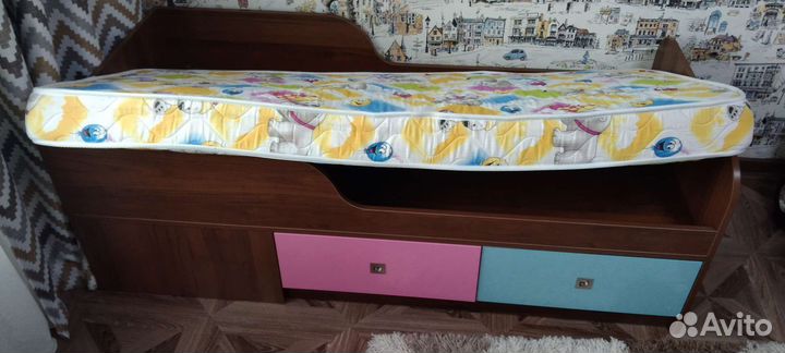 Детская кровать от 3 лет с матрасом
