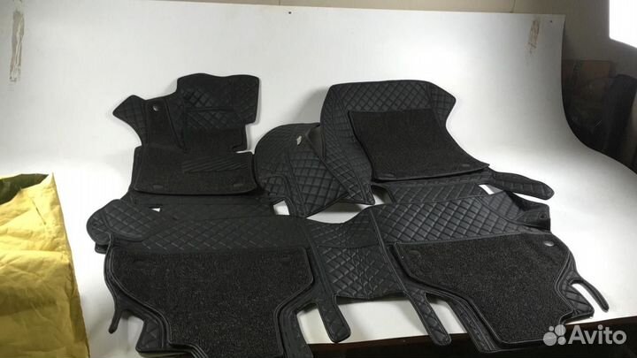 3D Коврики Exeed Салон Багажник из Экокожи