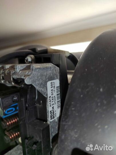 Блок вентилятора печки Man