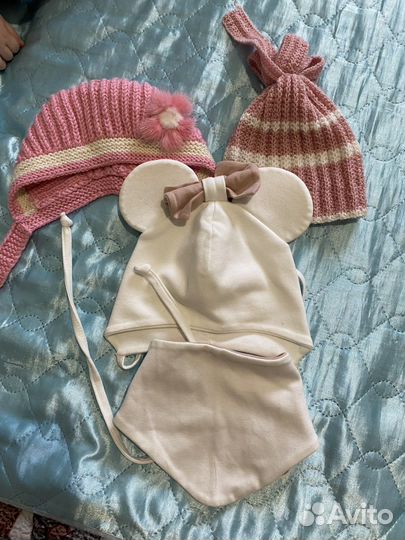 Шапочка для девочки весна