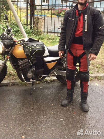 Мотоштаны мужские FLM polo