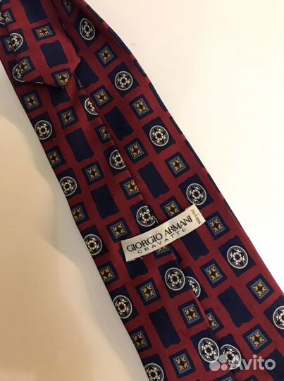 Галстук giorgio armani оригинал мужской