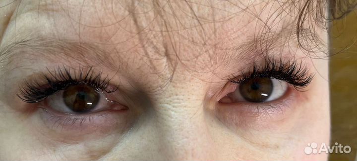 Наращивание ресниц модель