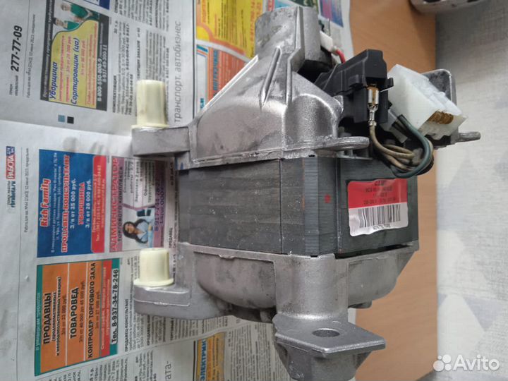 Электродвигатель от стиральной машины