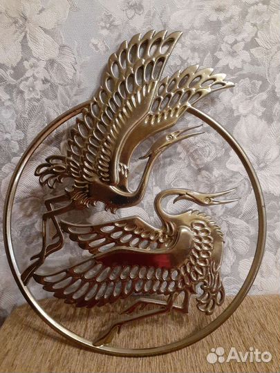 Настенное панно журавли СССР