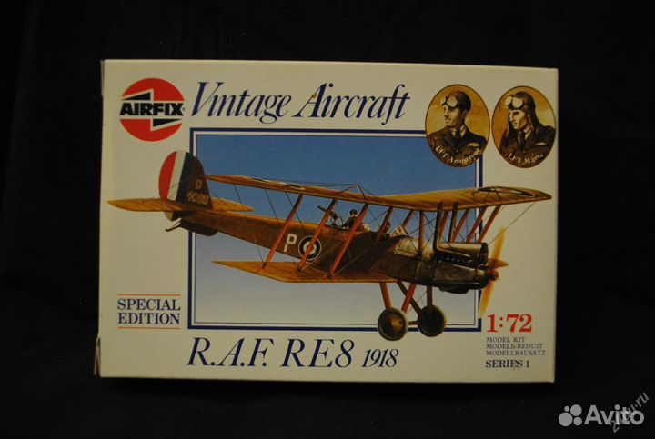 Модель самолёта raf re 8 1/72