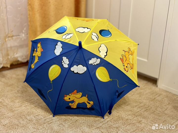 Зонтик трость детский складной на 8 спицах