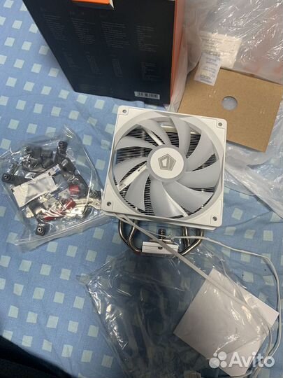 Белый кулер для процессора SE-214-xt argb