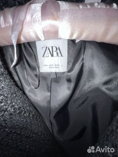 Твидовый пиджак zara s