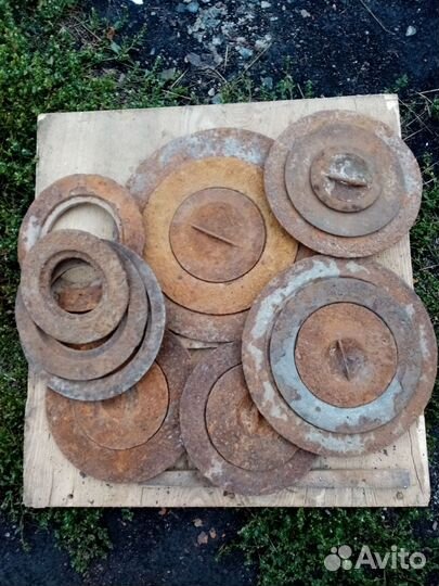 Кружки на плиту печи