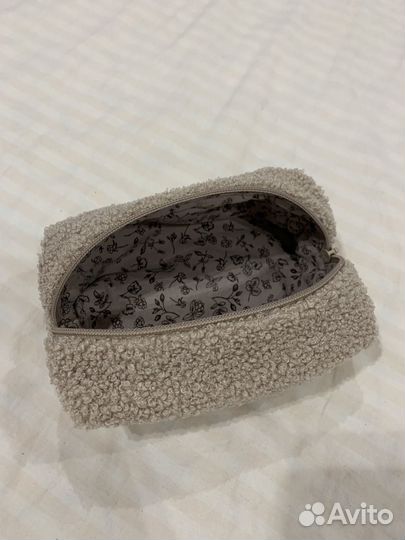 Косметичка пенал плюшевая