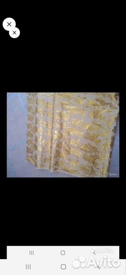 Парча старинная