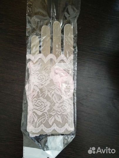 Перчатки кружевные