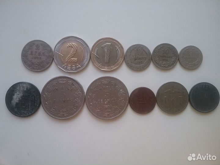 Монеты европы