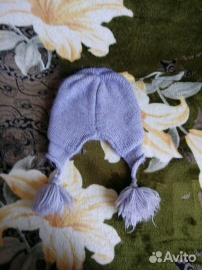 Шапка вязаная новая сова