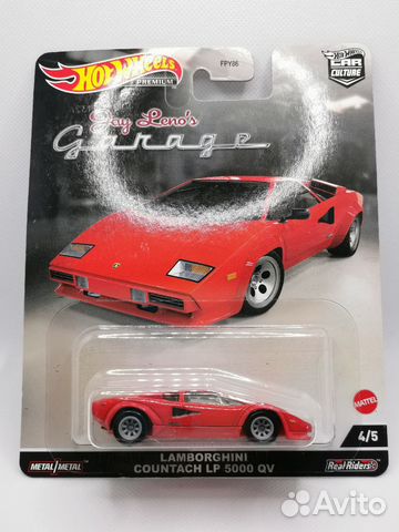 Hotwheels premium Lamborghini Countach LP 5000 QV