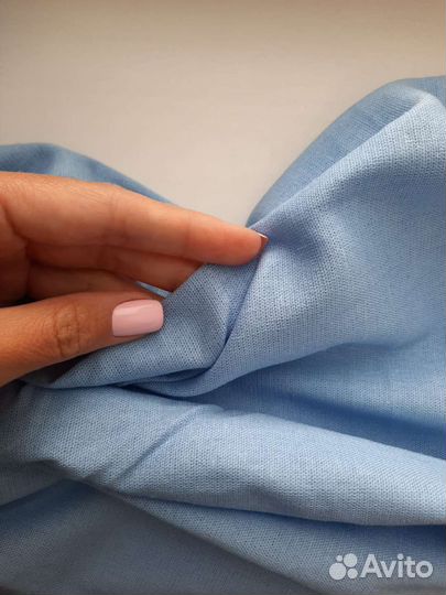 Ткань лён стрейч