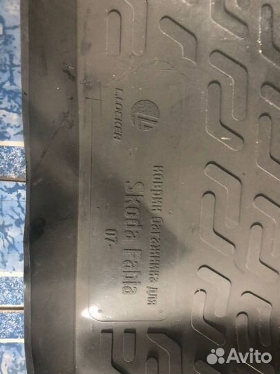 Коврик багажника для Шкода фабиа