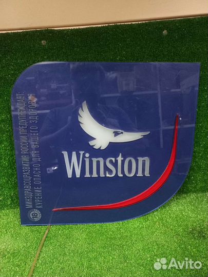 Коллекционная вывеска Winston орел