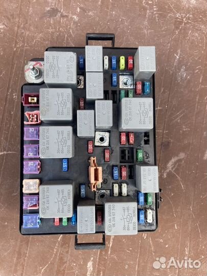 Подкапотный блок предохранителей kia spectra