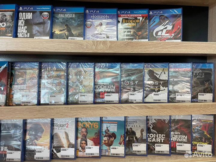 Лицензионные игры PS4/PS5 новые и б/у