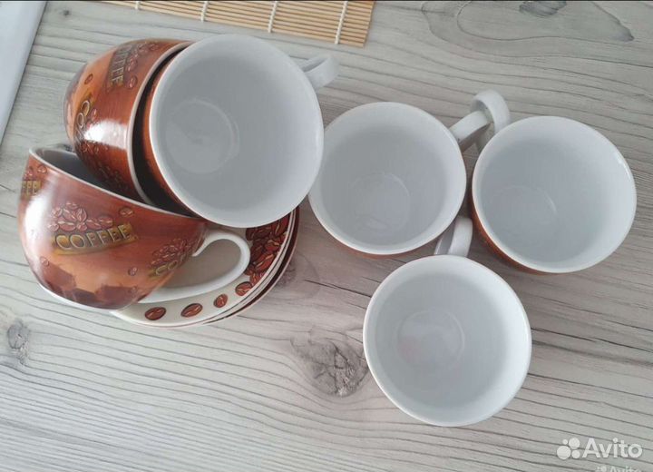 Сервиз чайный кофейный новый 3 набора чайник