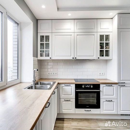 Кухонный гарнитур мдф \ эмаль