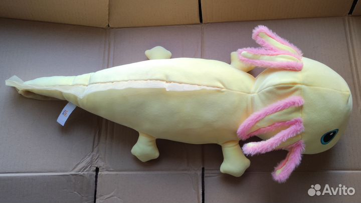 Мягкая игрушка аксолотль