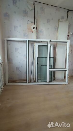 Окна металопластиковые бу