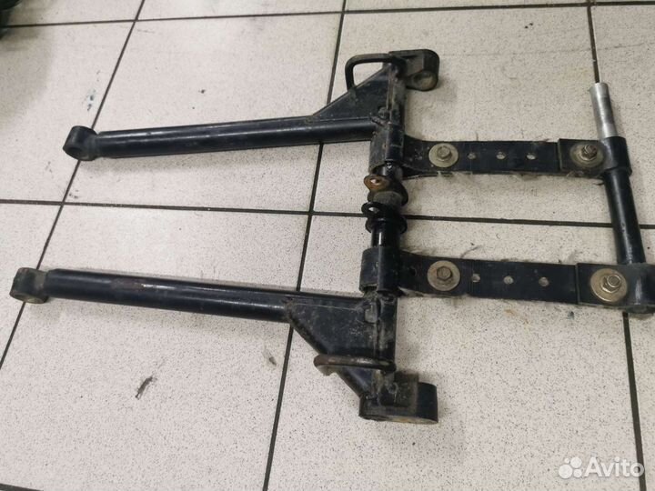 Рычаг передний с ремешками brp mxz renegade 1000