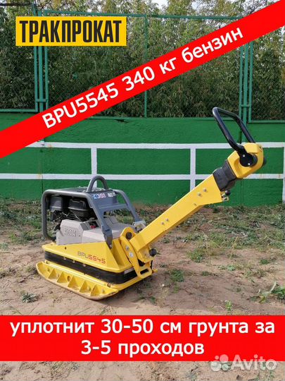 Аренда прокат виброплиты Wacker Neuson