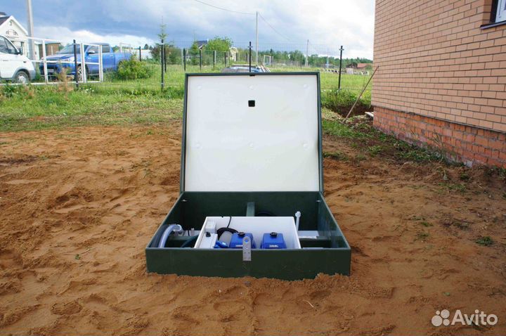Автономная канализация септик монтаж за 1 день