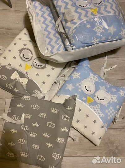 Бортики в детскую кроватку