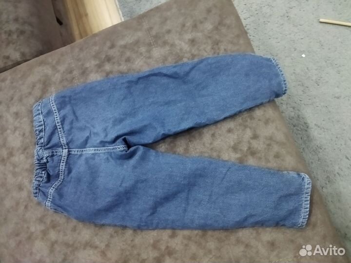 Джинсы утепленные