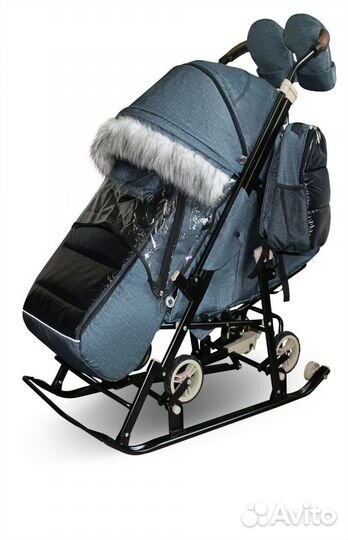 Санки-коляска Galaxy Glory Gloss