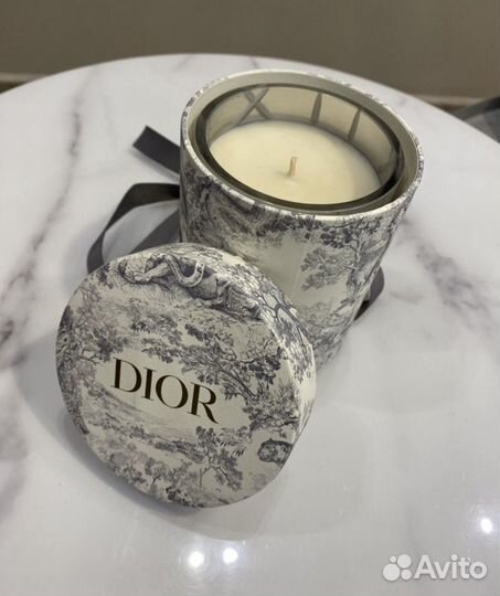 Dior Maison свеча Toile de Jouy Grey 75 ml