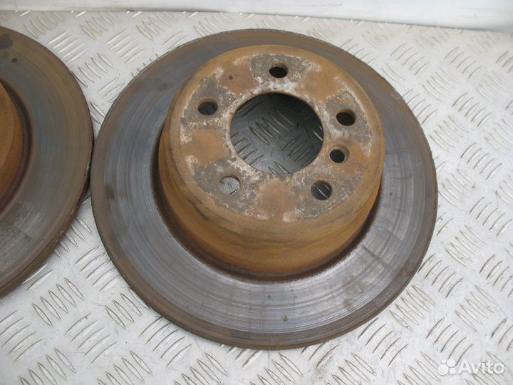 Диск тормозной задний BMW X5 E53 M54B30 2002г