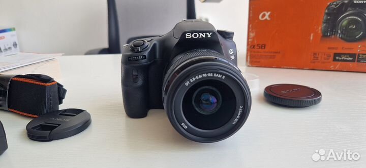 Зеркальный фотоаппарат Sony A58