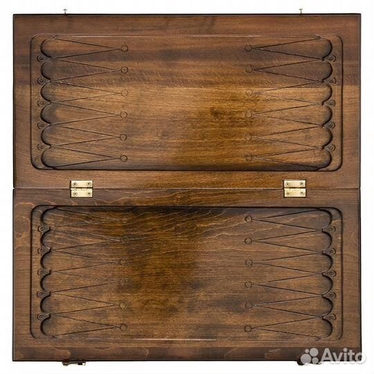 Нарды и шашки резные Хайастан 61 х 64 см бук Армения 62689