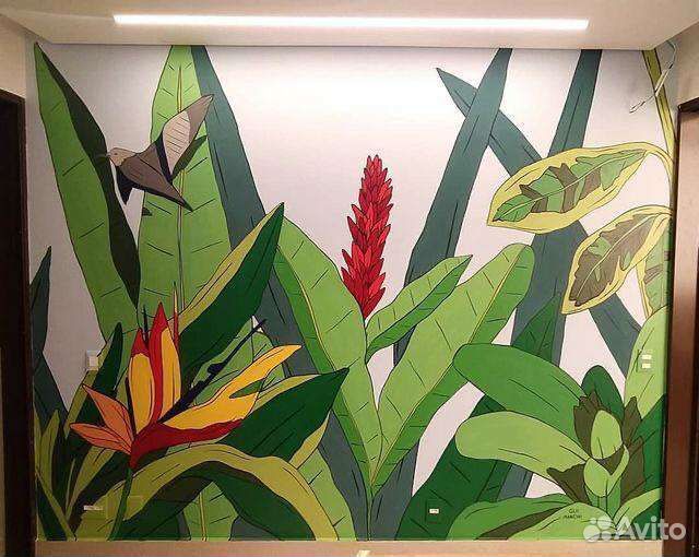 Роспись стен, картины