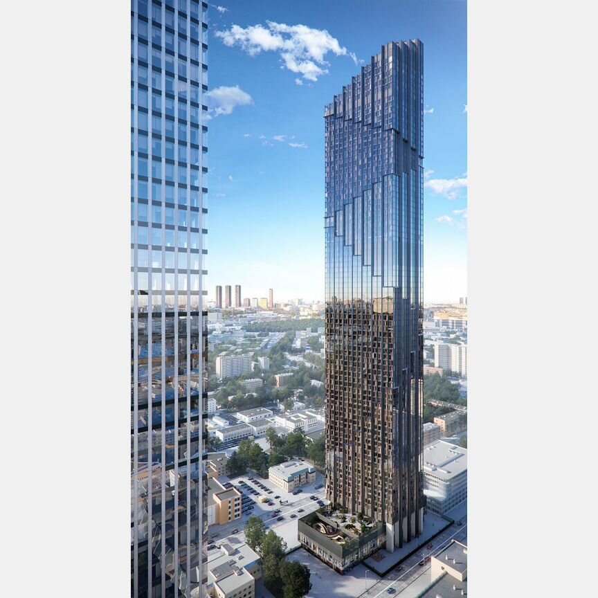 2-к. квартира, 83,4 м², 65/85 эт.