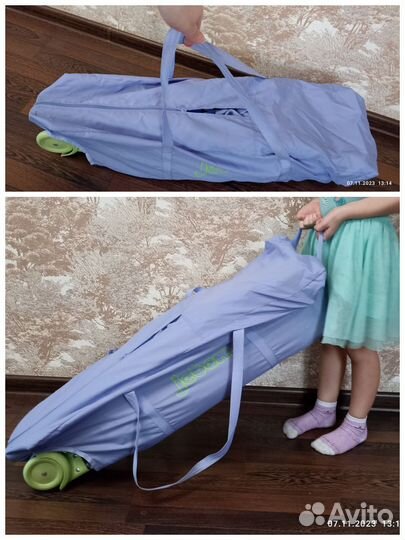 Детская кровать манеж