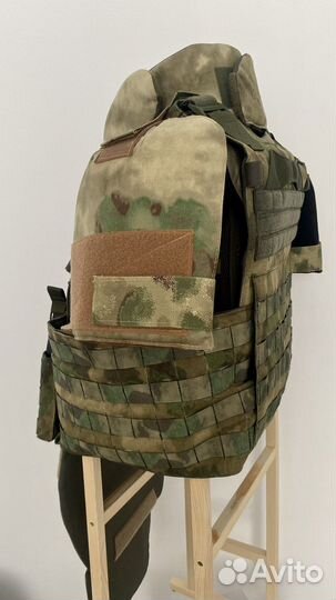 Бронежилет плитник мох комплект