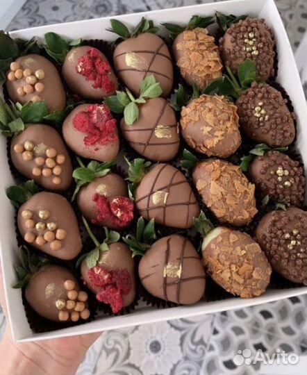 Клубника в шоколаде