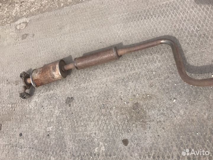 Nissan march k11 глушитель