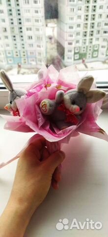 Букет из мягких игрушек