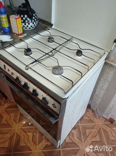 Газовая плита бу 4 конфорки